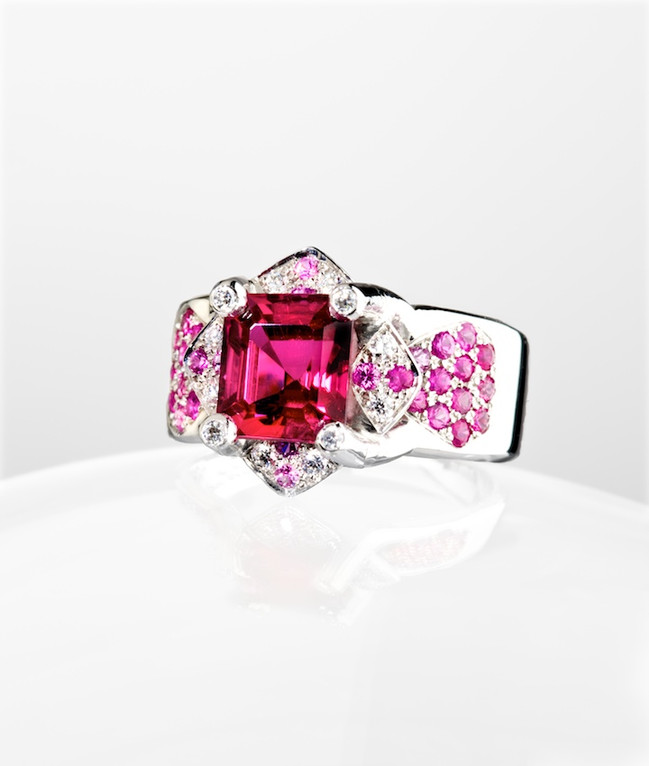BABY ORCHID ring