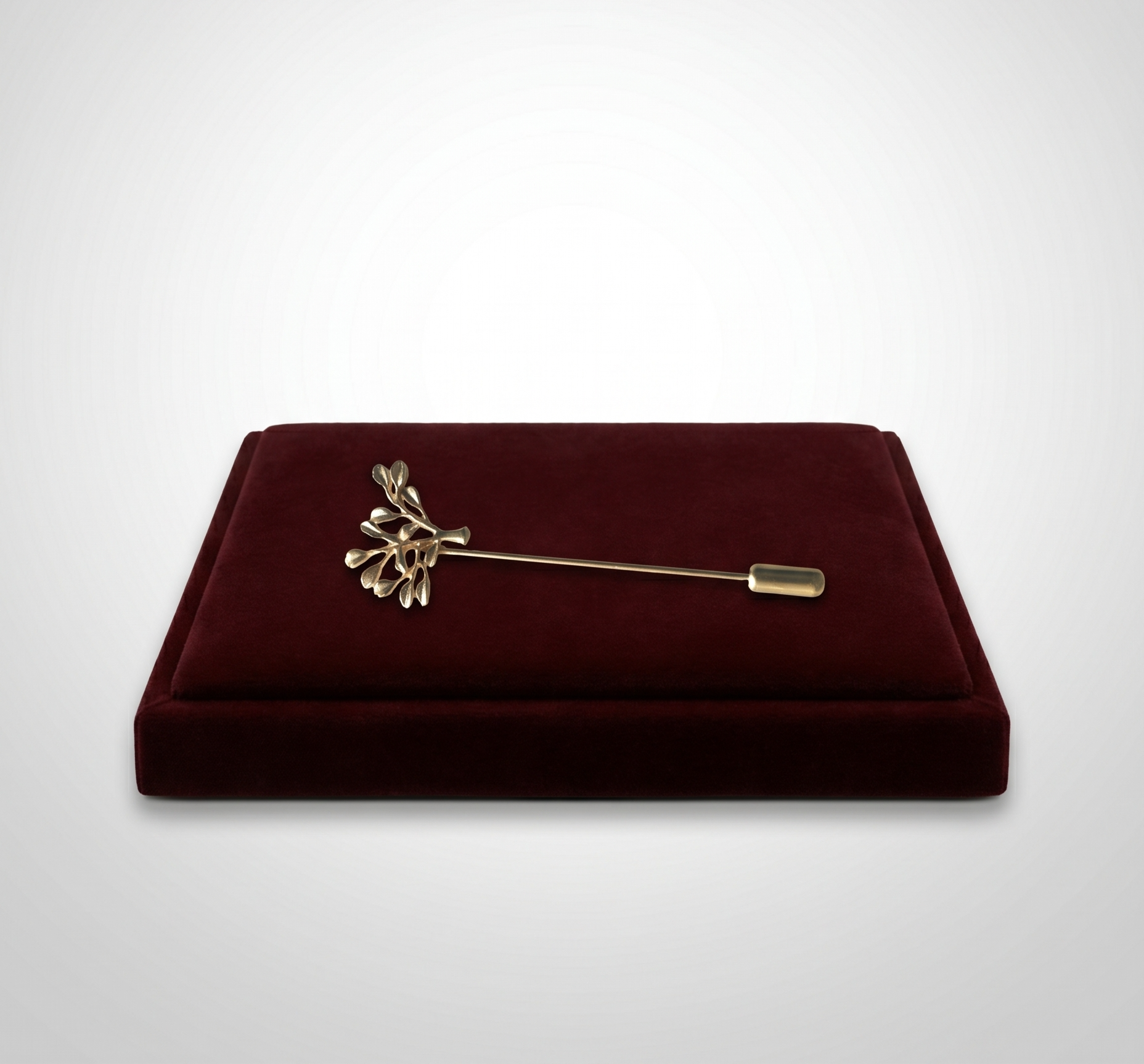 Golden Tree Brooch