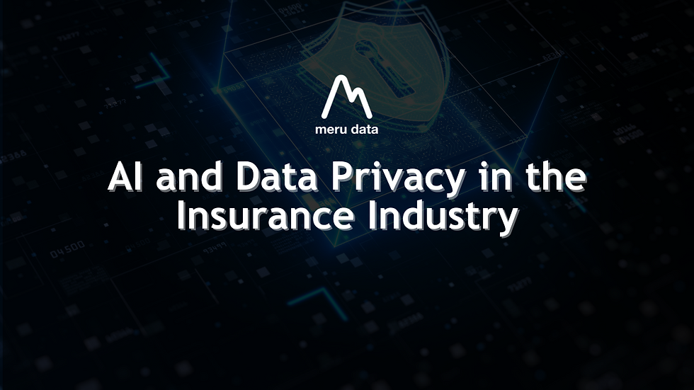 AI and Data Privacy in the Insurance Industry: What You Need to Know in 2024
