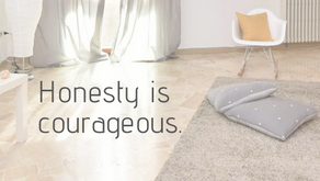 Honesty is courageous 