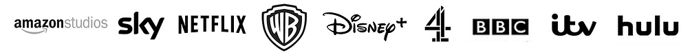 Amazon Studios, Sky, Netflix, Warner Bros., Disney+, Channel 4, BBC, ITV, Hulu