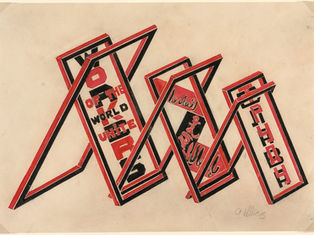 Cartel de protesta: Constructivismo y Agitprop, gramática visual de la comunicación política