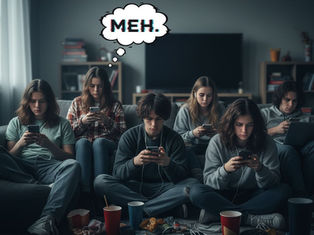 El temblor ante el silencio: la generación aburrida