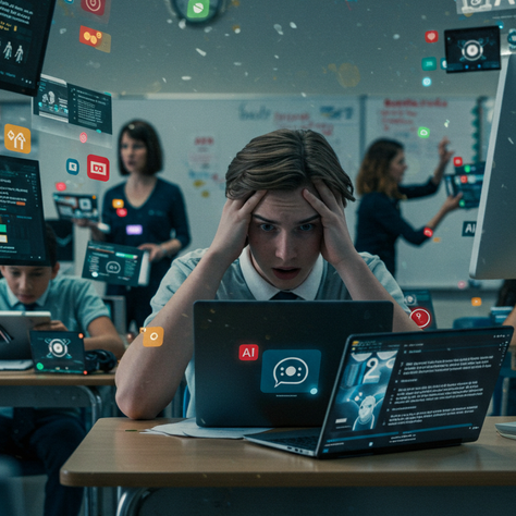 De la promesa al vértigo: inteligencia artificial y la educación en la era de la infoxicación