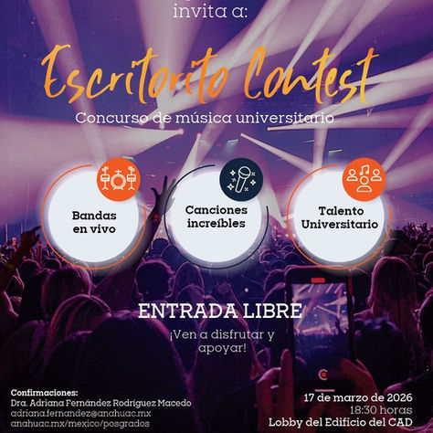 Escritorito Contest: el talento universitario toma el escenario