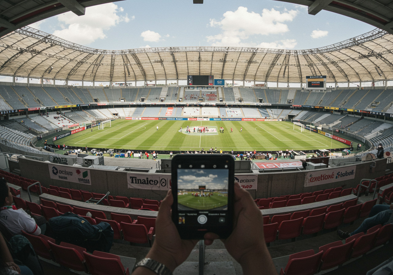 Foto del estadio Azteca