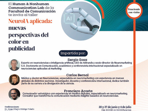 Éxito del Taller “NeuroIA Aplicada: Nuevas Perspectivas del Color en Publicidad”