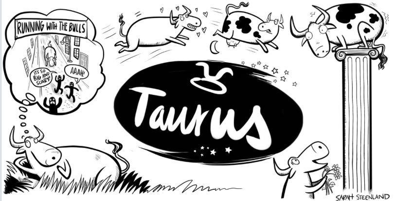 Taurus Horoscope Cartoon