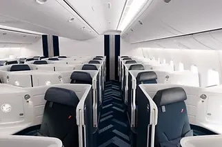 Business class seat