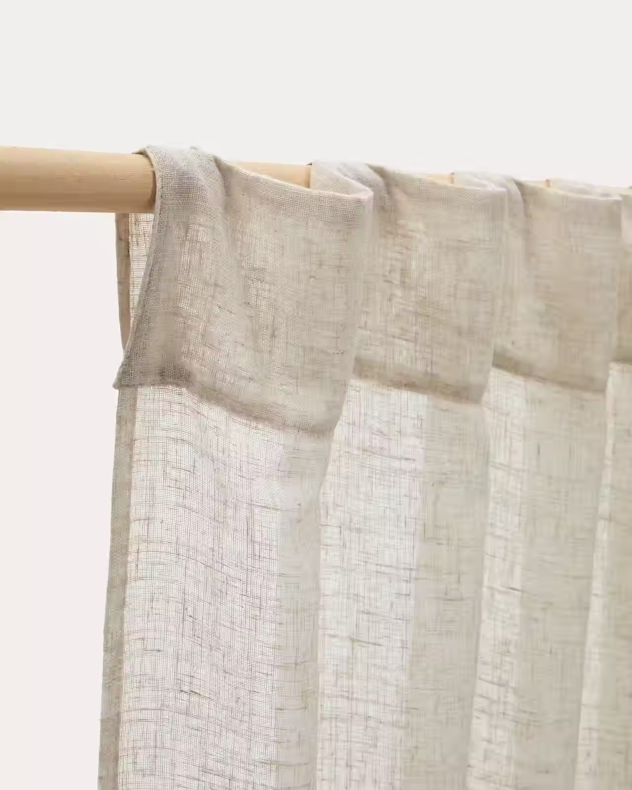 Rideau Mahina beige 140 x 260 cm