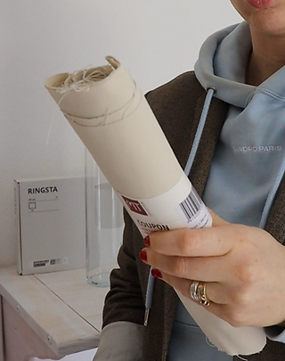 tissus beige tapissier