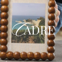 DIY cadre photo avec fond en tissu