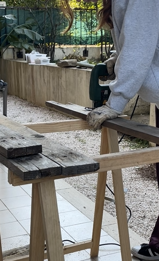 tuto terrasse en palette de bois 