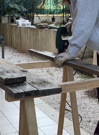 tuto terrasse en palette de bois 
