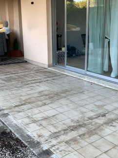 terrasse salle avant nettoyeur haute pression