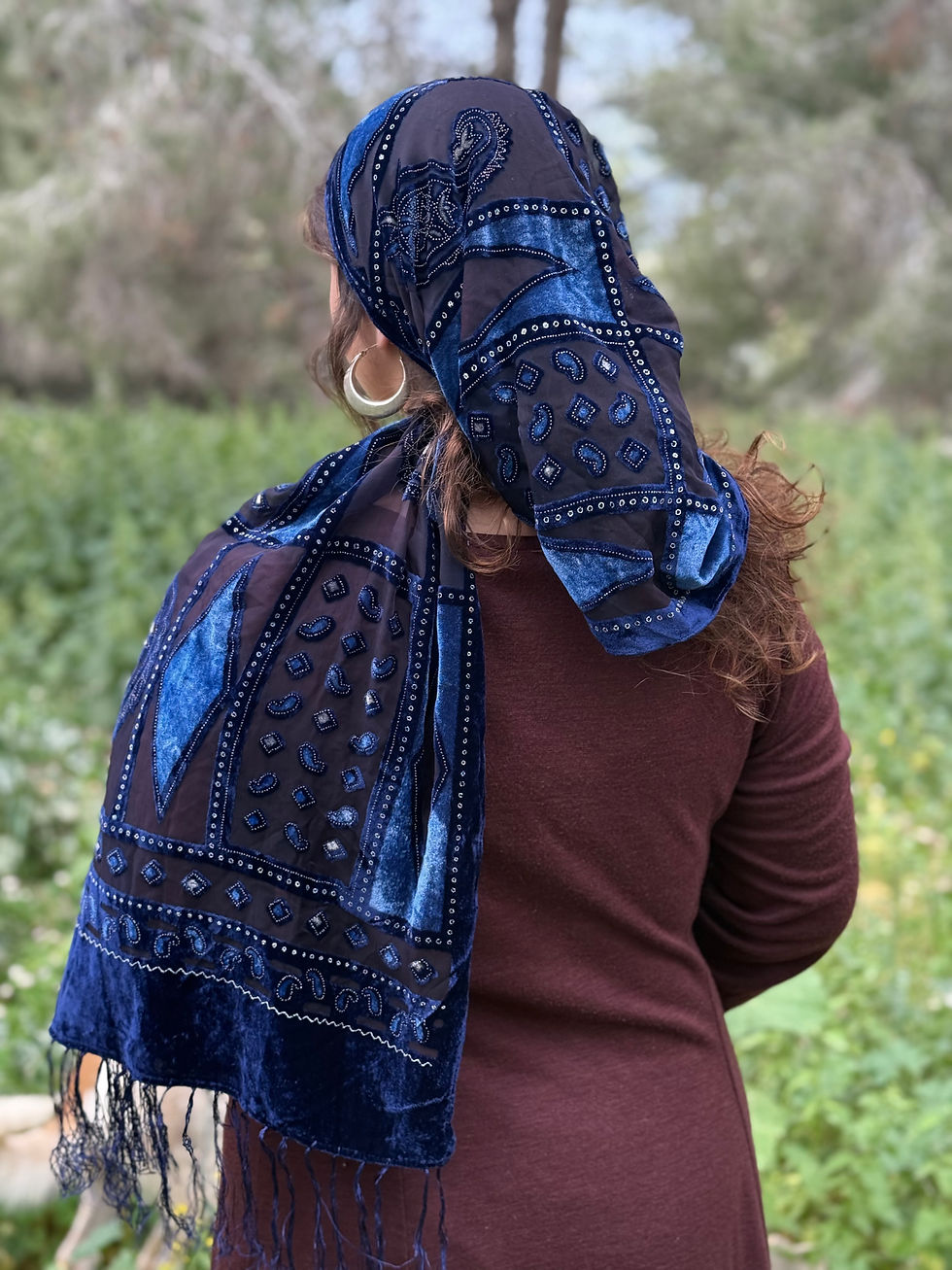 תמונה ממוזערת: קטיפה כחול ים
