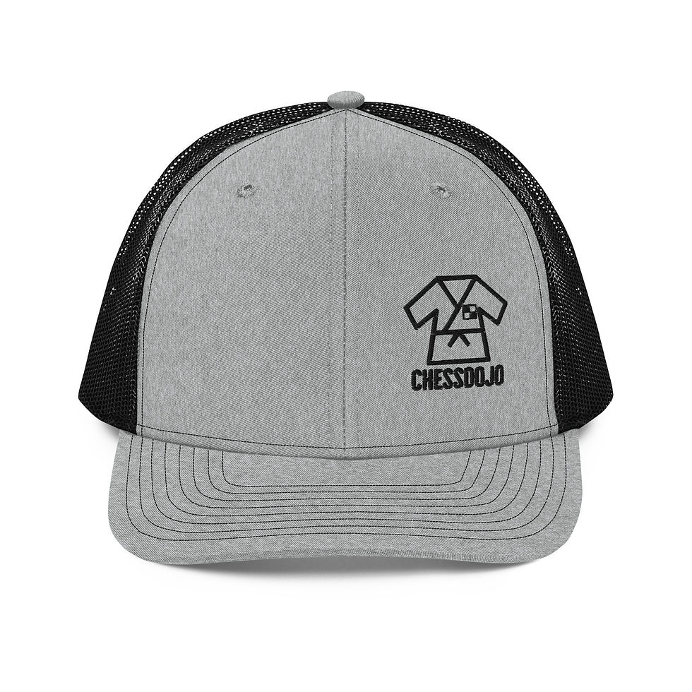 Thumbnail: Black Logo Trucker Cap