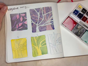 Negative Painting