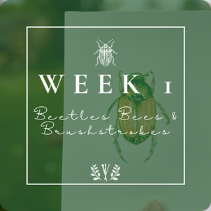 Week 1 of Beatles, Bee’s, and Brushstrokes