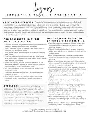 Layering/Glazing Assignment