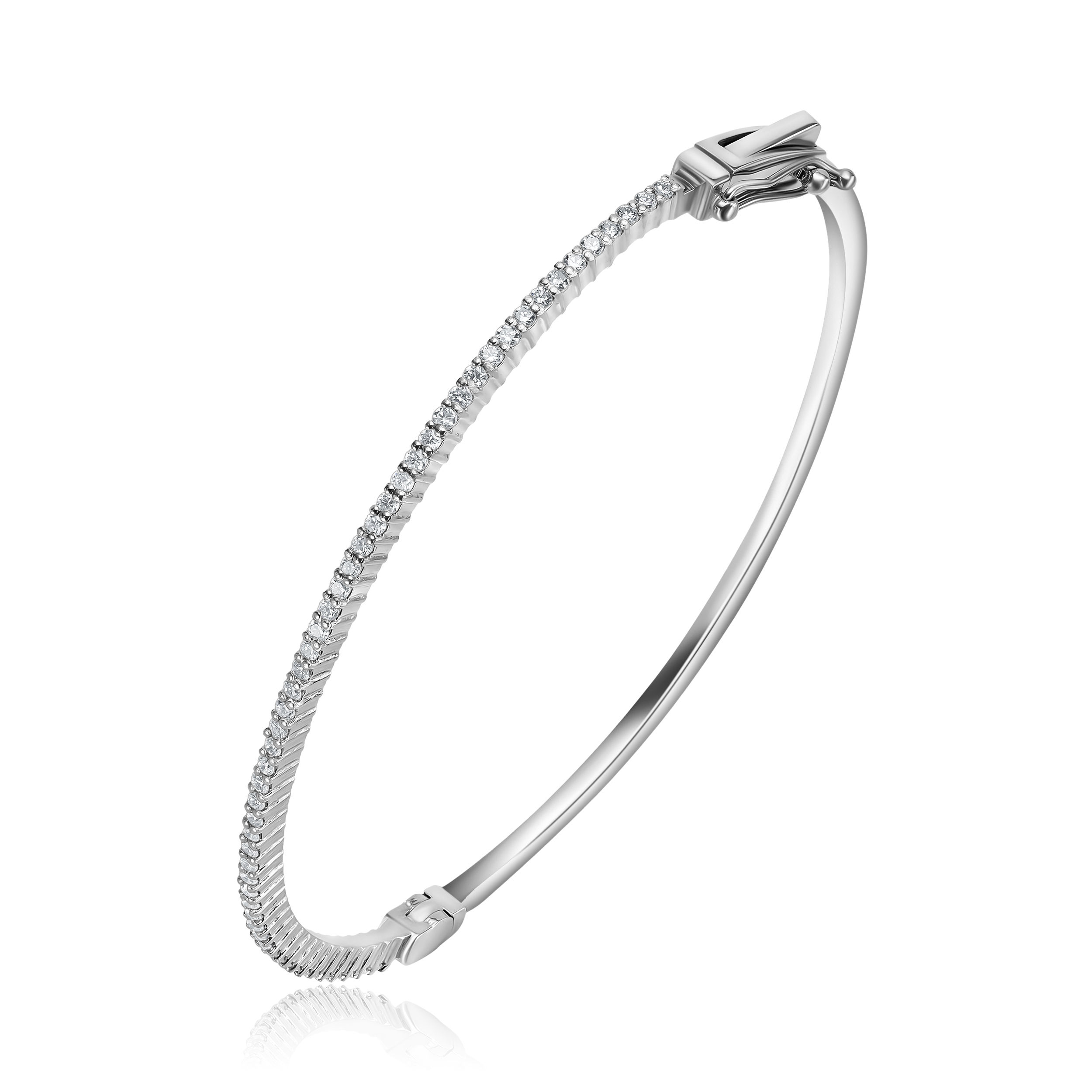 Gold diamond bracelet