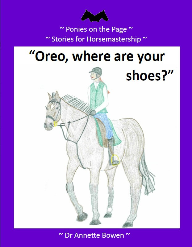 "Oreo, where are your shoes?"