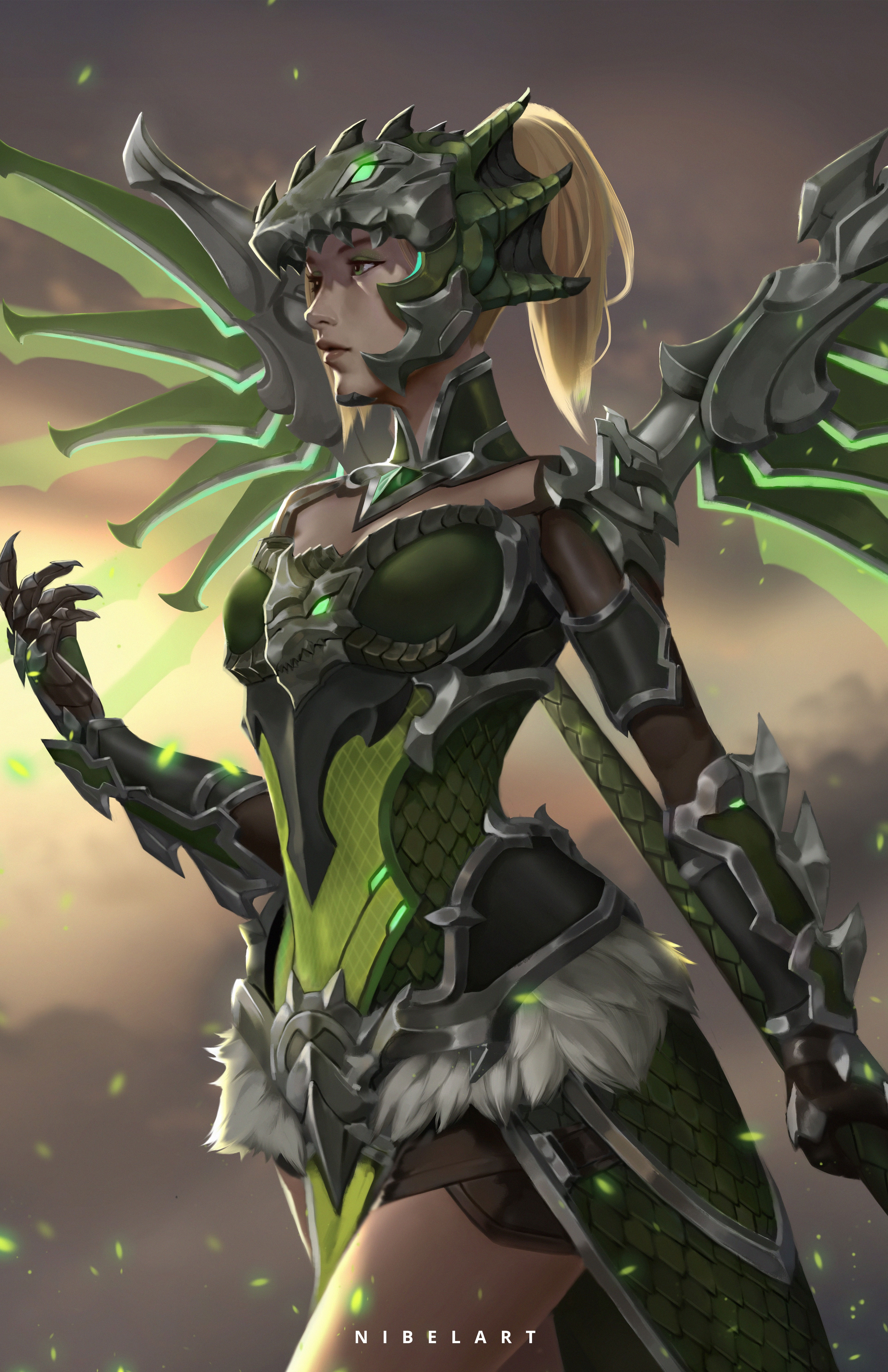 11 x 17 Mercy Dragoon Skin Large Poster Autograph (Exclusive)