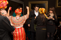 Sarah El Hamed performing...