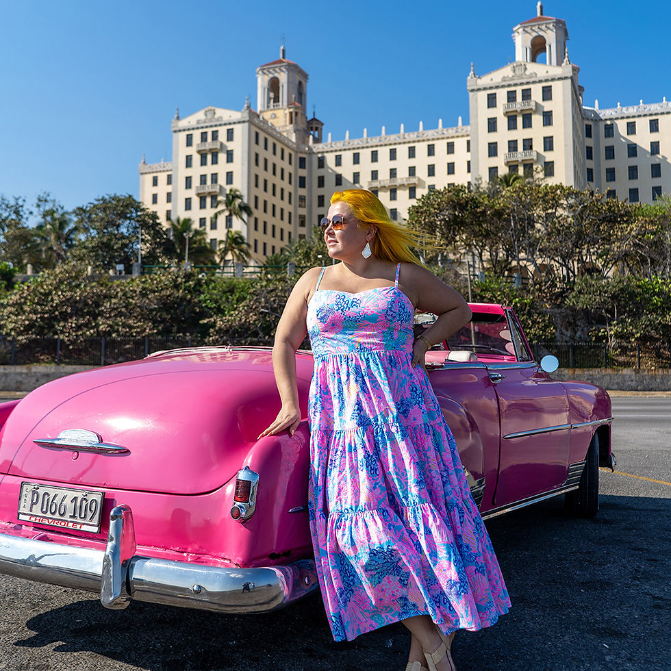 Classic car in Havana Cuba