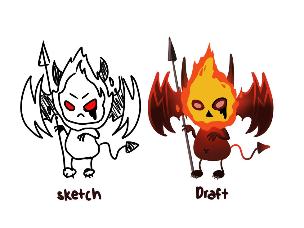 creature sketch