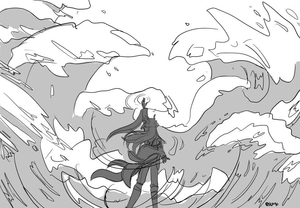 dan heng splitting the sea 3 draft