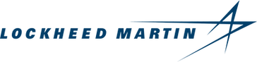 Lockheed Martin logo representing global aerospace and defense technology company.