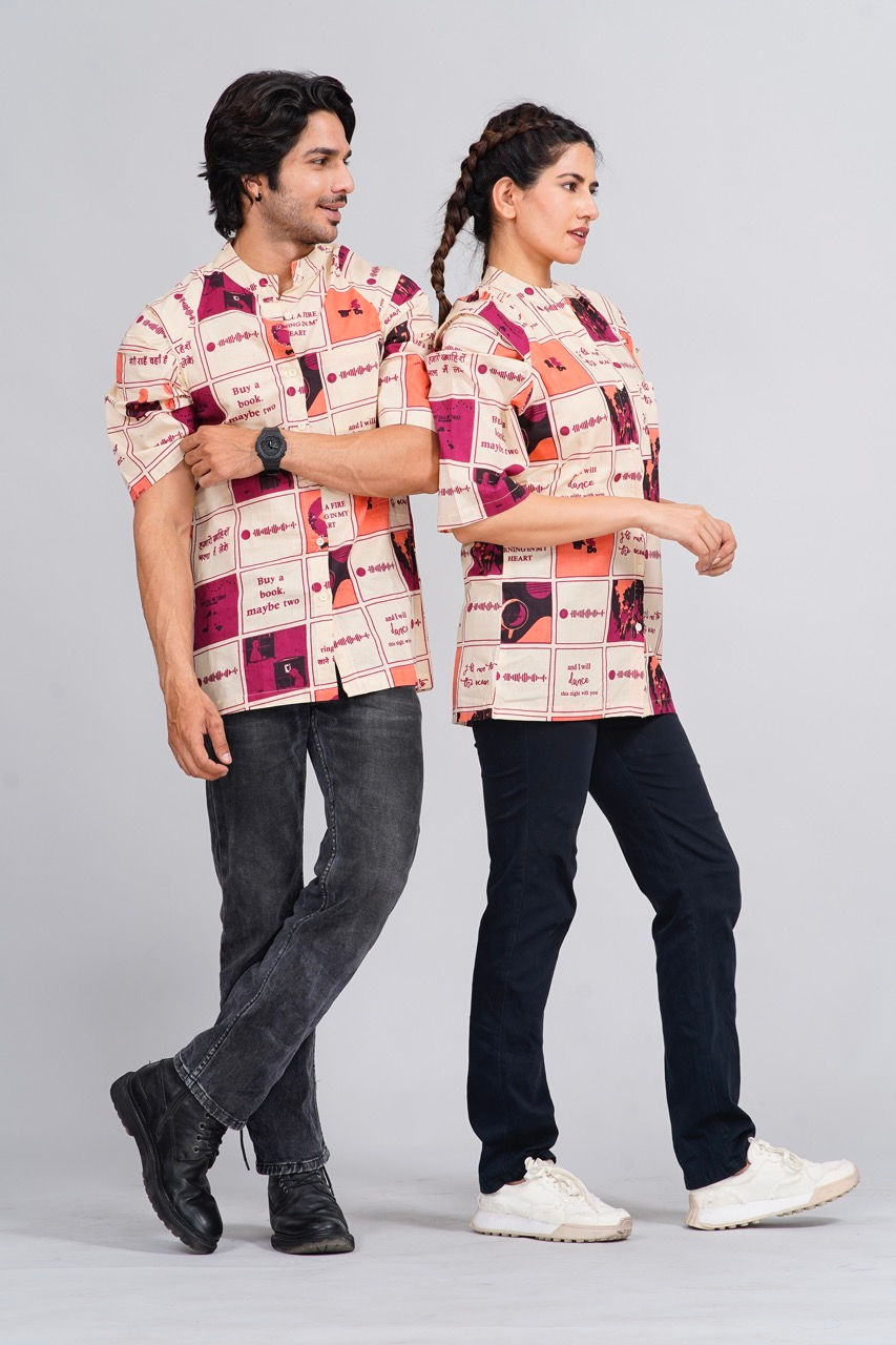 Thumbnail: Printed Zipped Shirt