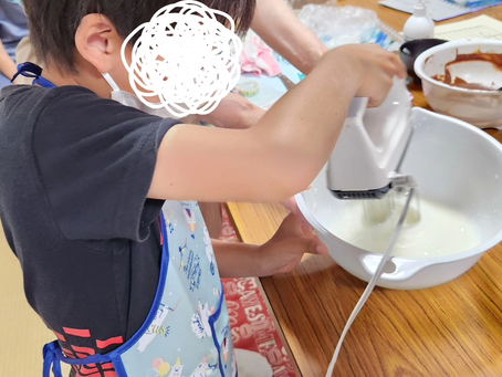 [シフォンケーキ作ってみよ！]