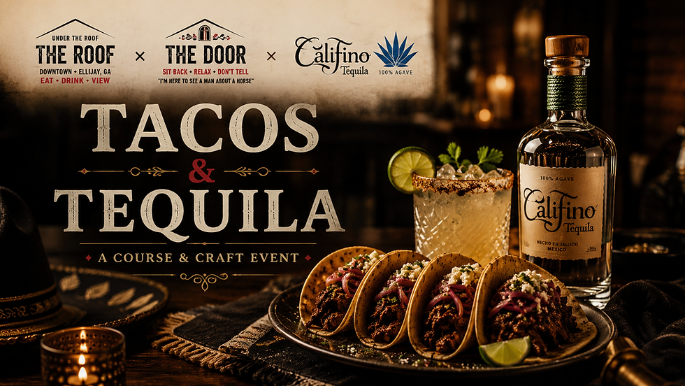 Tacos & Tequila - A Course & Craft Experience