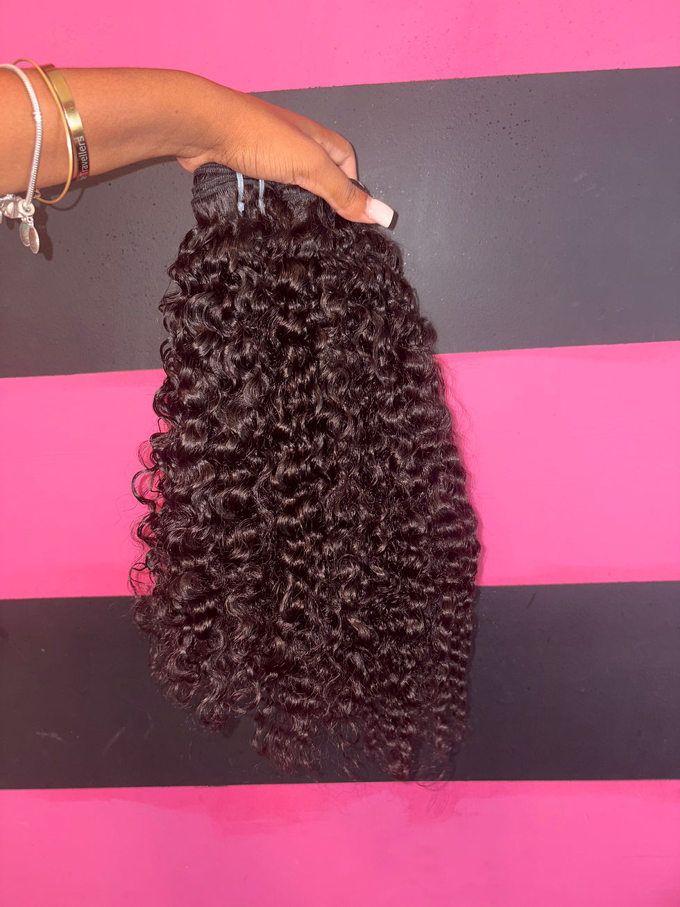 Thumbnail: Raw Indian Deep Curly On Hand Bundle Deal