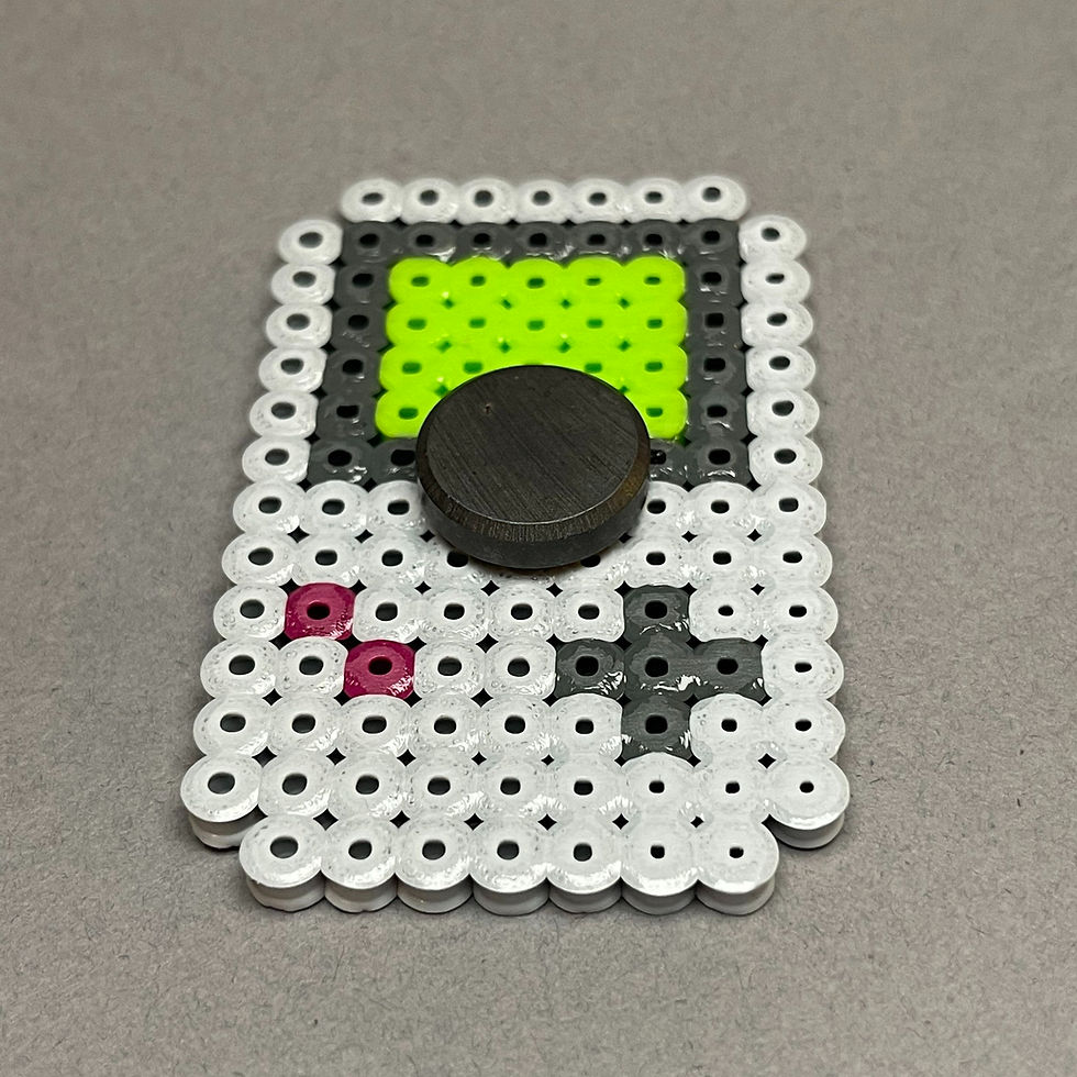 Thumbnail: Gameboy Hama Bead Fridge Magnet