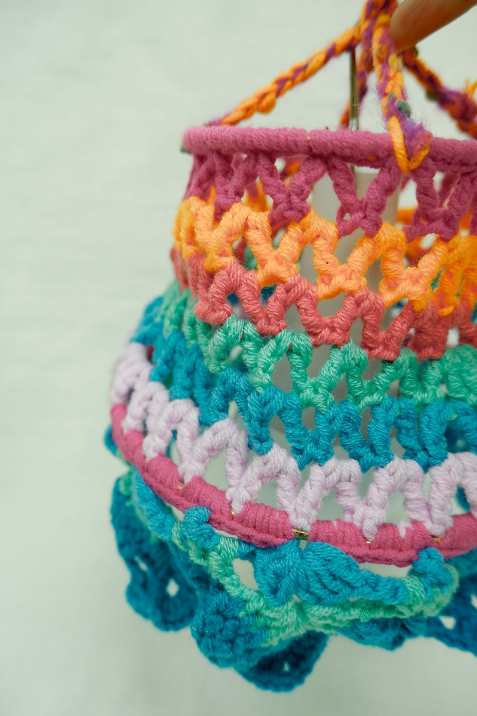 Thumbnail: 鈎織掛燈 Crochet Lamp 