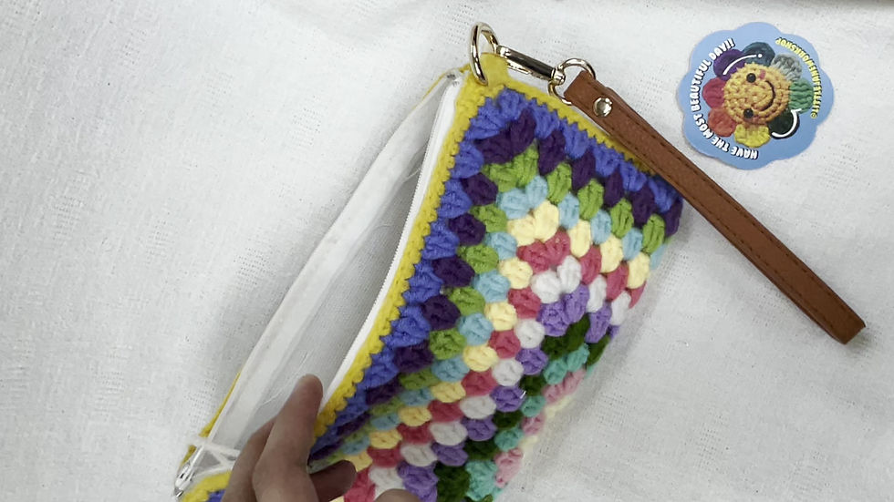 Thumbnail: Granny Square 祖母格長包