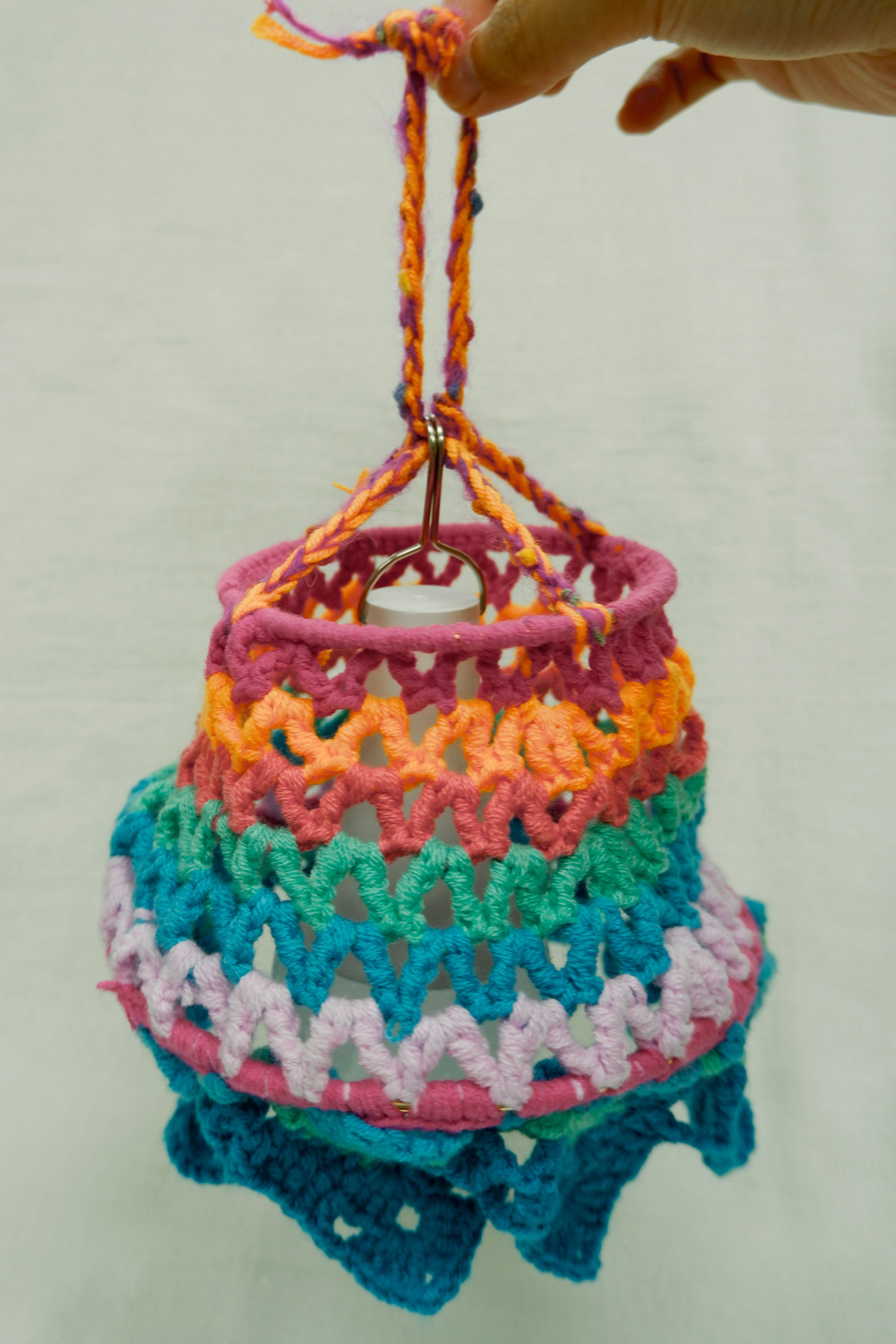 鈎織掛燈 Crochet Lamp 