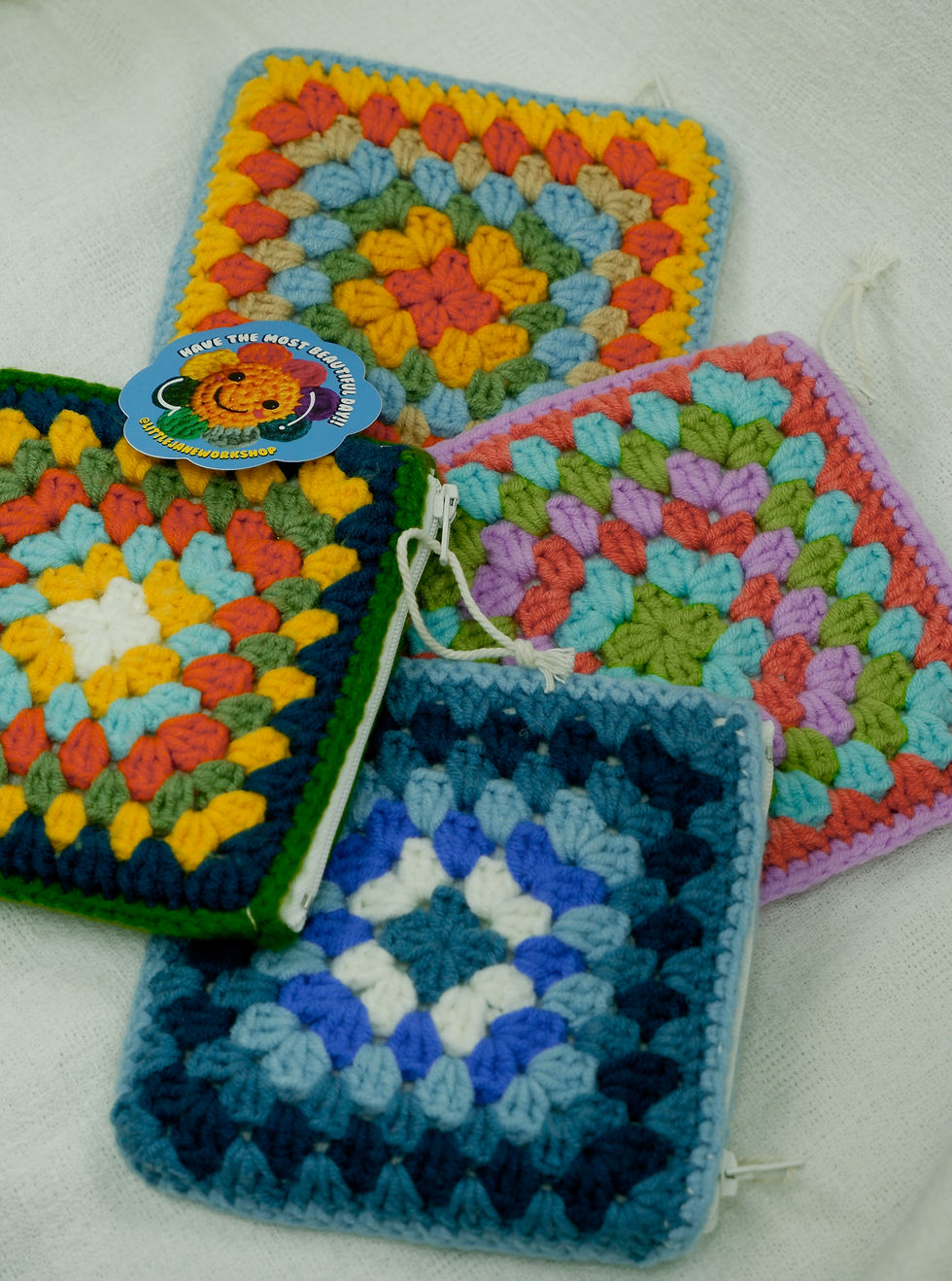 Thumbnail: Granny Square 祖母格小包