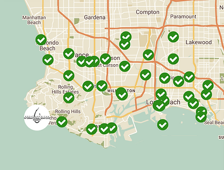 LOCAL DELIVERY MAP OF SOUTH BAY
