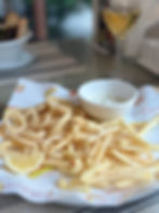 Calamari fritti e patatine