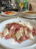 Insalata di radicchio, noci e Gorgonzola