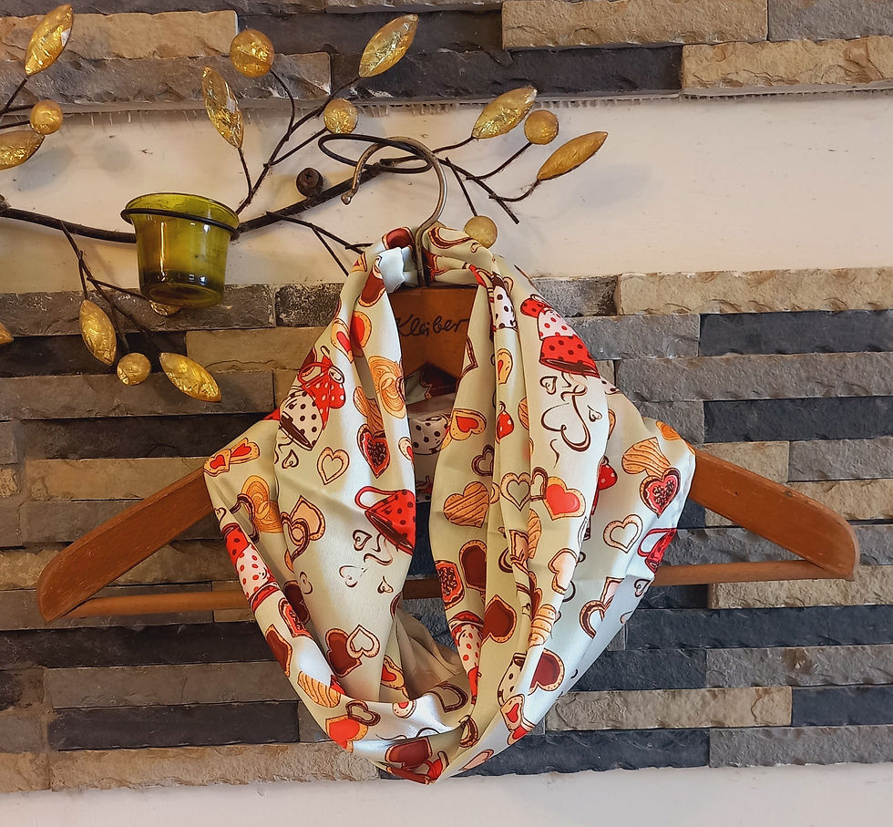 Satin Loop Around Stole