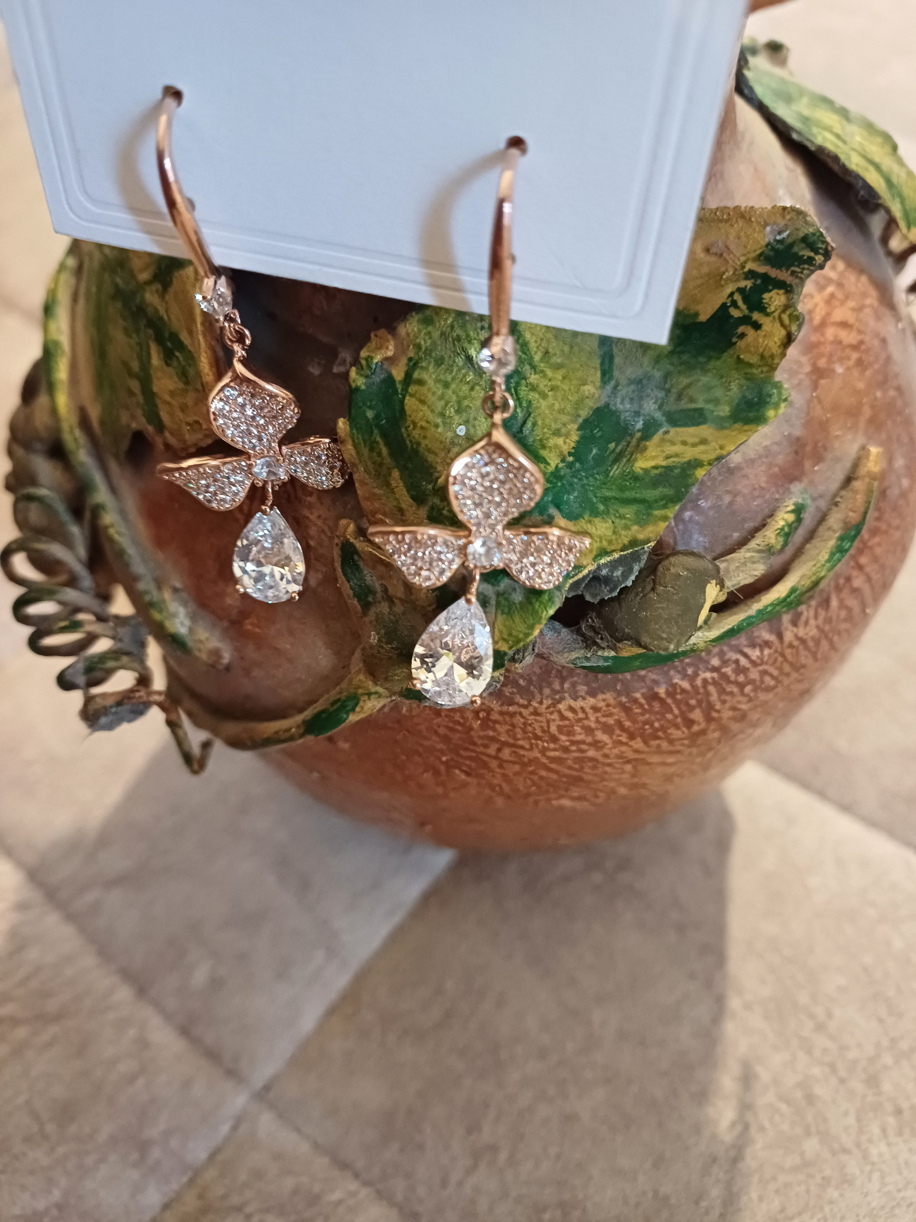 Stone Studded Danglers 