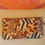 Thumbnail: Brown Animal Prints Fabric Wallet