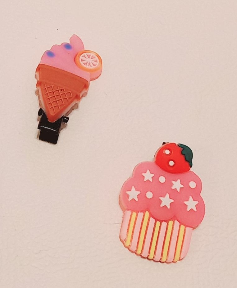 Cup Cakes For sale Hair Clips