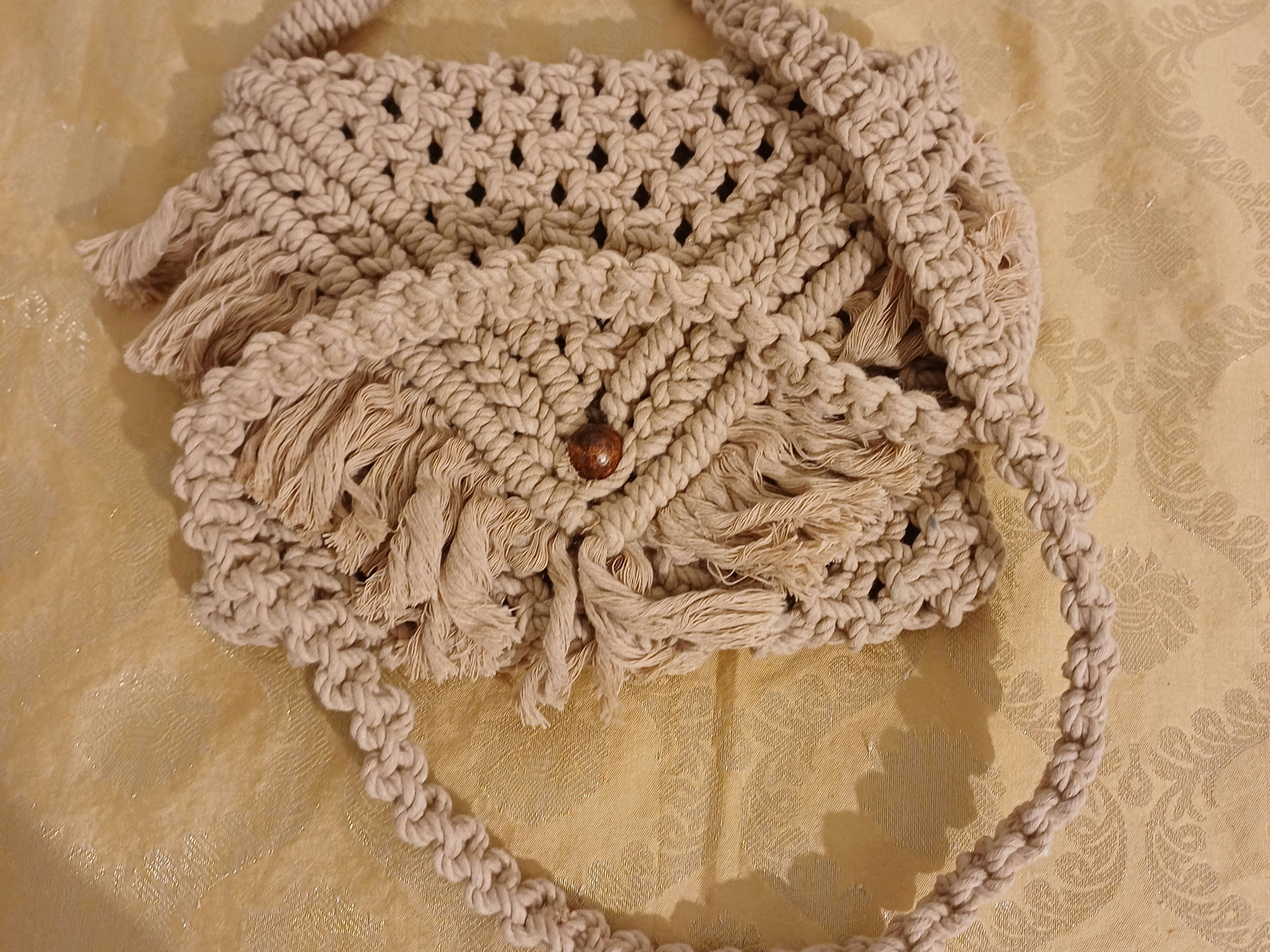 Clinkwagon Trendy Macrame Sling Bag 