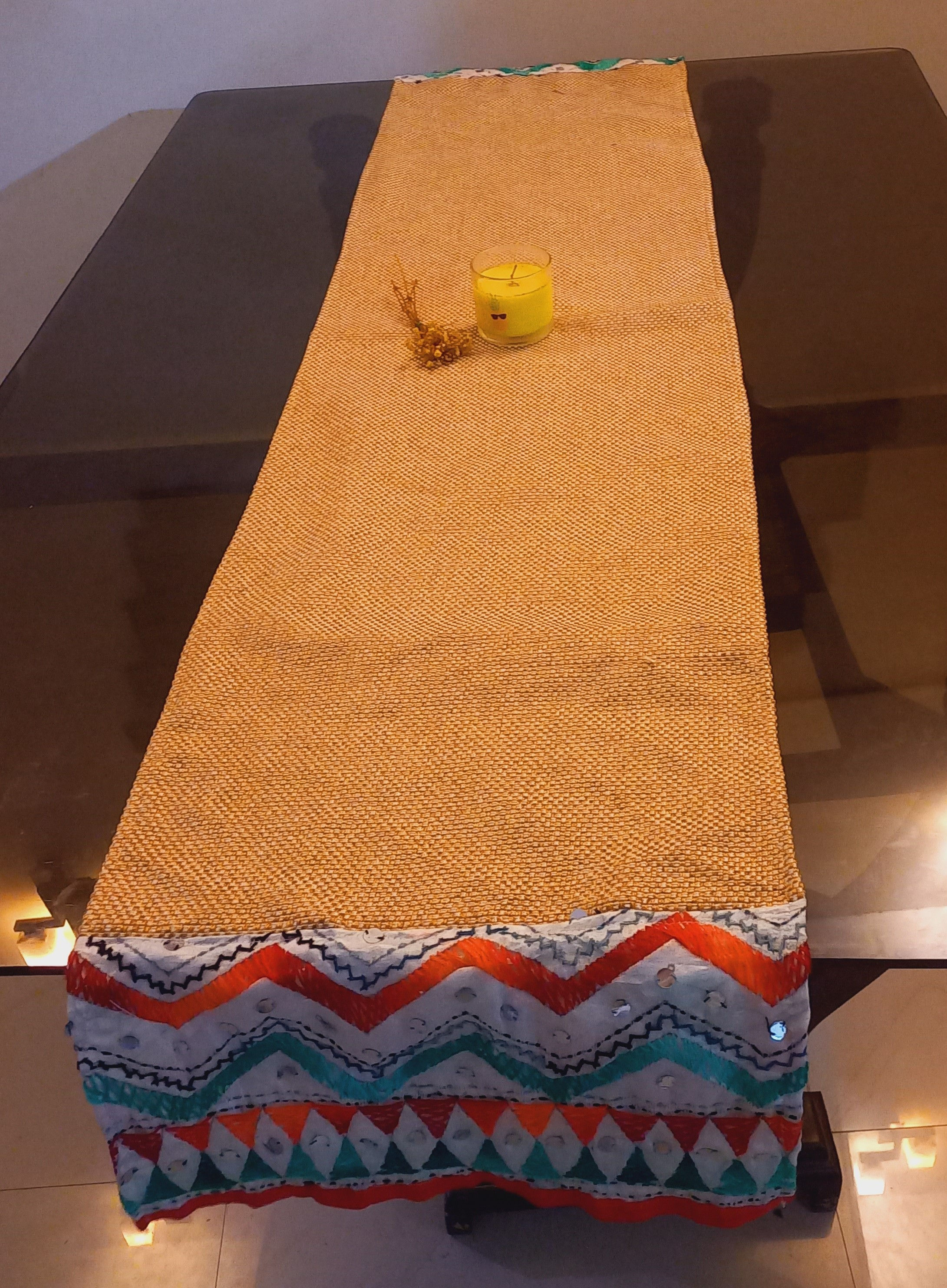 Embellished Table Runner